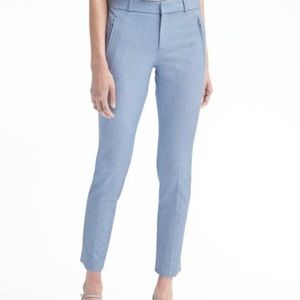 Banana Republic Sloan Dress Pants. Light Blue. Size 2.